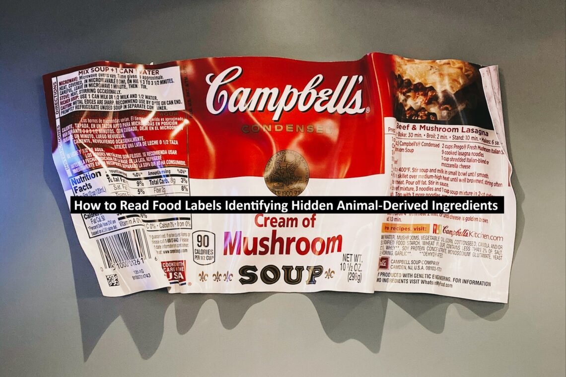 How to Read Food Labels Identifying Hidden Animal-Derived Ingredients